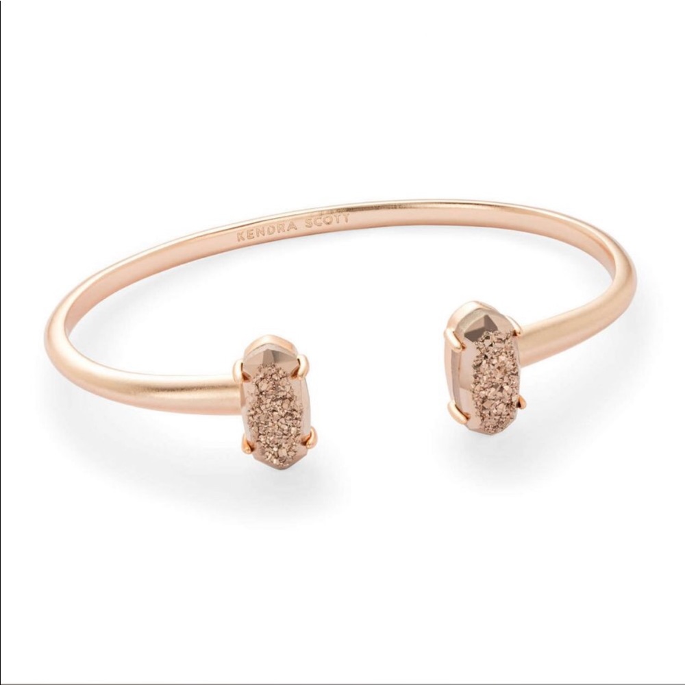 Kendra Scott Edie Rose Gold Cuff Bracelet